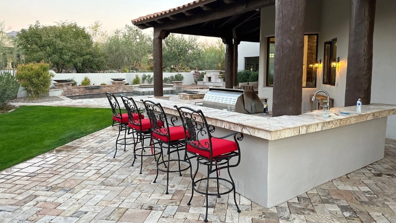 pool deck patio pressure washing chandler